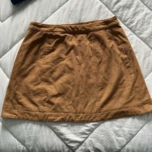 Brown skirt